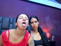 Hello
Welcome!!! My name is Sharlot and sexy Lilith I come from Colombia, I love to entertain and appease you, in my show you can see pussy playing, vibrator riding, big boos, tit twerking, dancing, striptease, rubbing with fingers in the anus,
squirt and etc., My contagious smile will make your day better and looking into my deep dark eyes, yes, your heart will warm and your body will shake. Offering you all my attention and my love makes me the ideal lover.

I love to chat, that is something that fills my soul, I love going for walks, getting fresh air, exercising and
live my life passionately every moment must be enjoyed